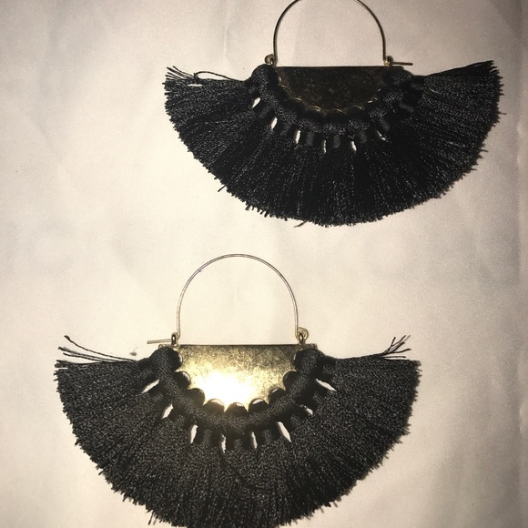 Black Statement Earrings from Nordstrom's - Picture 2 of 7